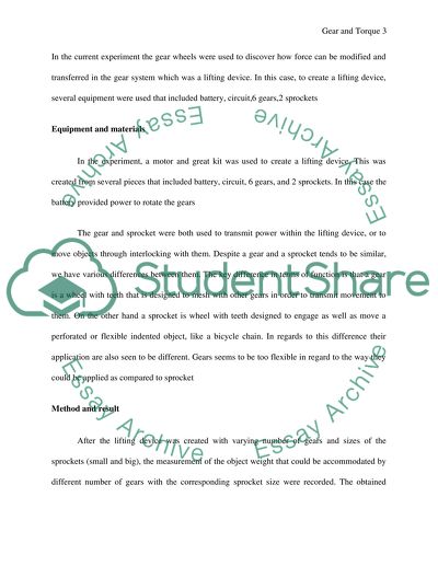 Creation of a Lift Device