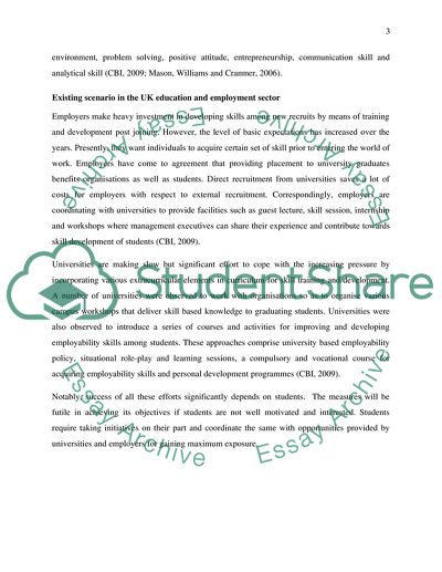 Employability Skills at the University of Gloucestershire