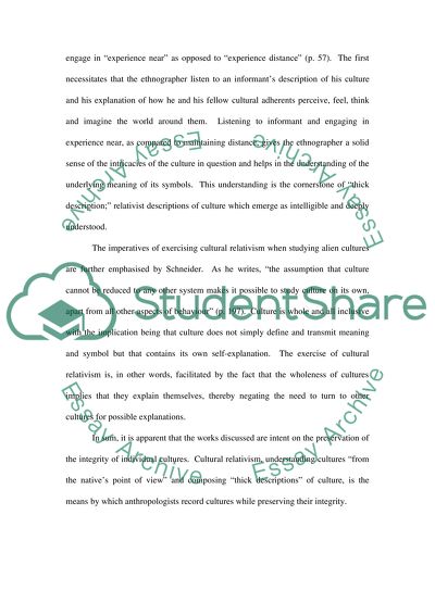 The Role of Anthropology in the Communication