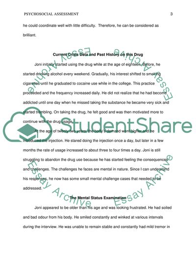 The Mental Status Examination