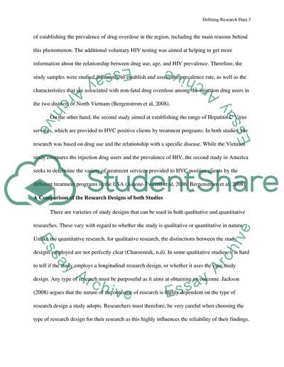 Factors to Be Considered when Defining Data