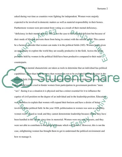 Rosemarie Zagarri, A Womans Dilemma