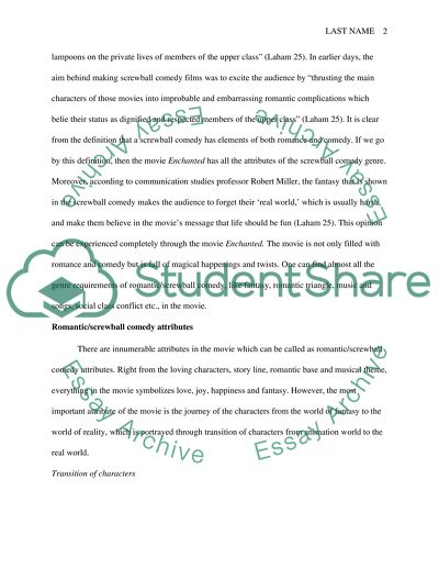 Enchanted: A True Example of Romantic Comedy