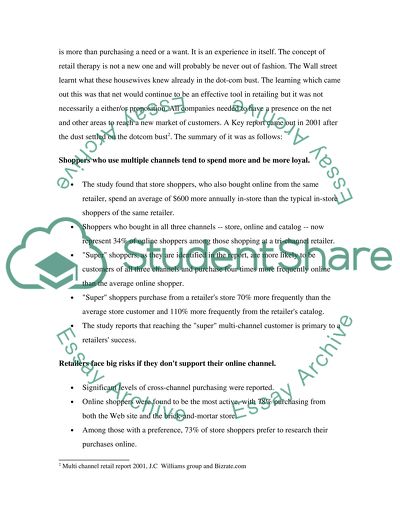 Multi-Channel Retailing in the UK