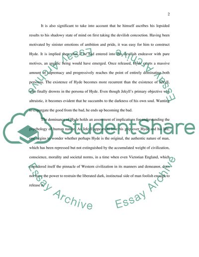 The Strange Case of Dr. Jekyll and Mr. Hyde by Robert Louis