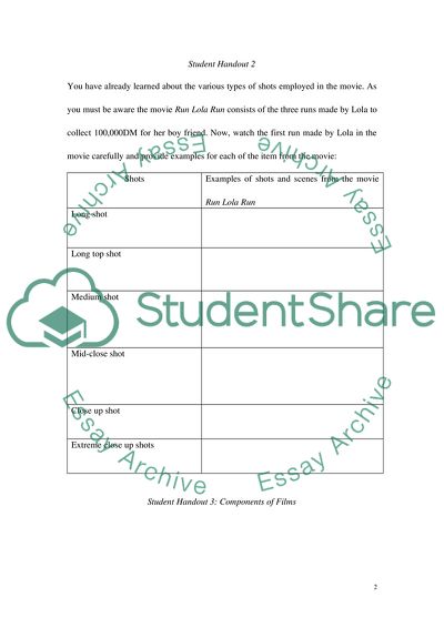 Understanding the Camera Techniques in the Film