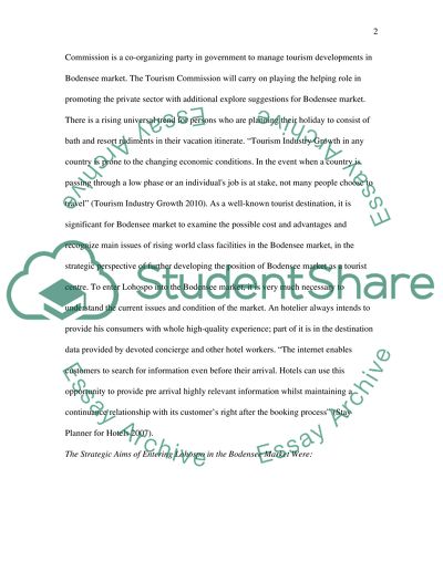 The market situation and current issues relevant for Lohospo