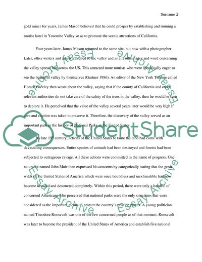 History of National Parks in the United States