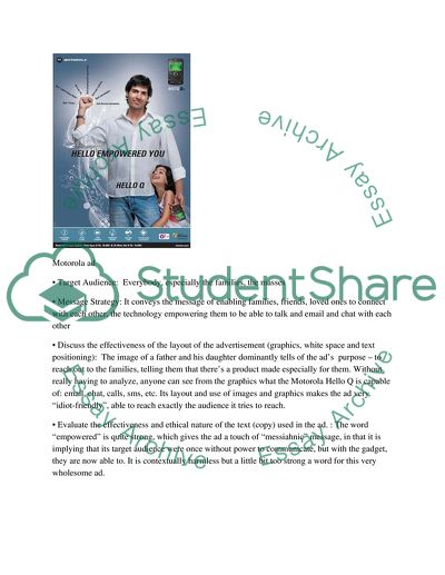 An Evaluation of the Ads