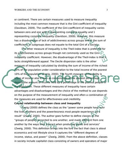 Workers and the Economy