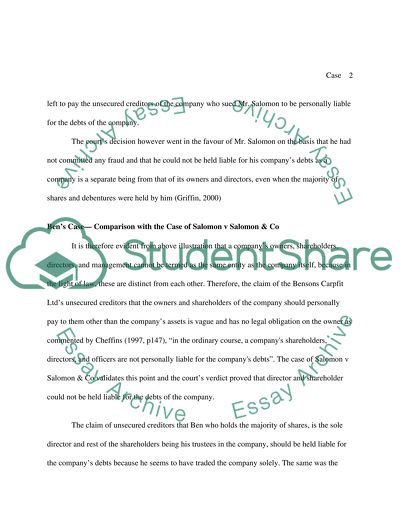 Corporation As a Legal Entity