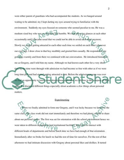 Main Stages of Relationship