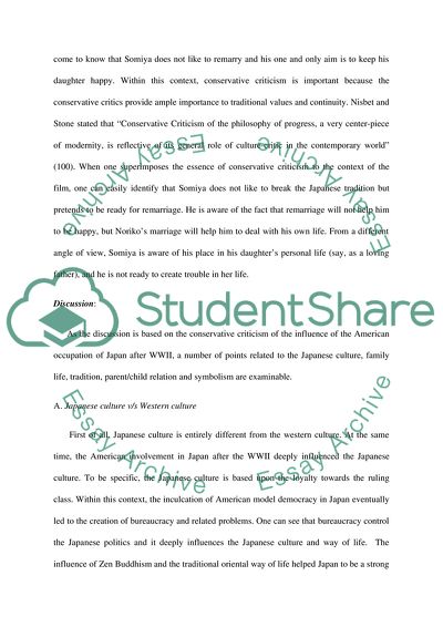 Yasujiro Ozus Late Spring