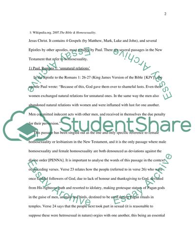 New Testament Queer interpretations