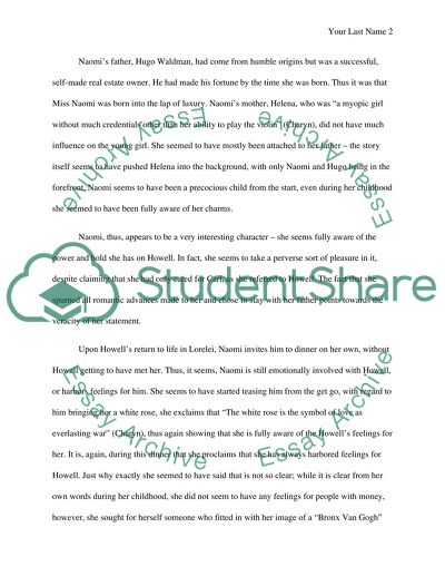 Emotional Experience of a Short Story Lorelei by Jerome Charyn