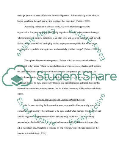 Socio-Technical Systems Design