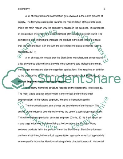 BlackBerry: Understanding Economic and Political Performance