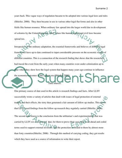 Journal Articles Summaries