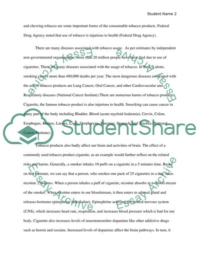 All Forms of Tobacco Should be Made Illegal