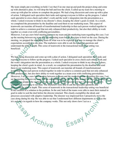 Effective leadership in SKC Ogbonnia