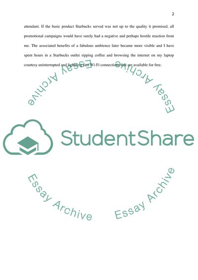 Starbucks Brand Positioning