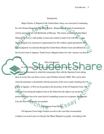 Shepard v. United States