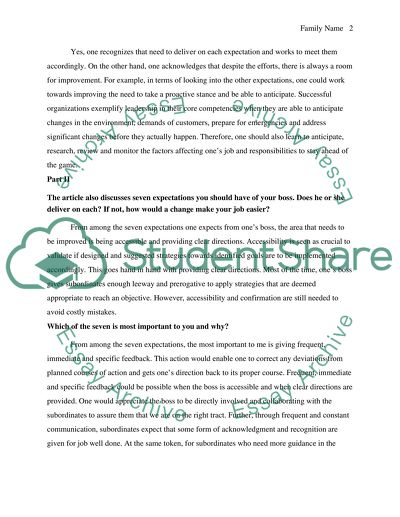 The Boss/Direct Report Tango