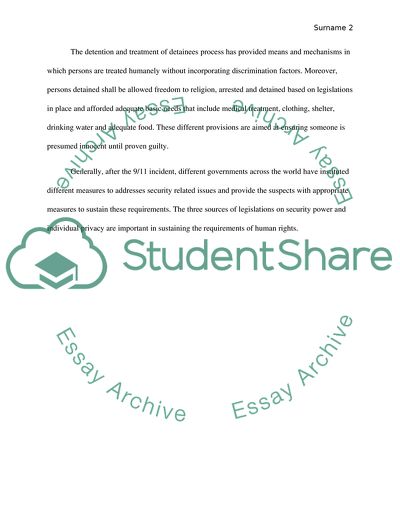 Security vs Human Privacy