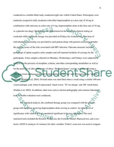 Office-Based Treatment of Opiate Addiction