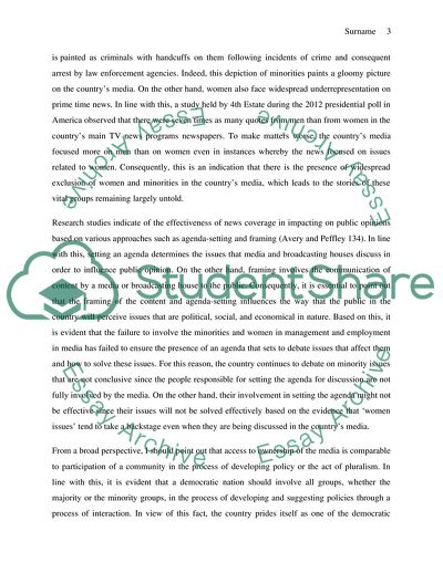 Why Media Ownership and Diversity Matters