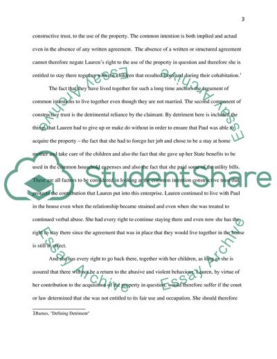 Family Law Case of Lauren and Paul