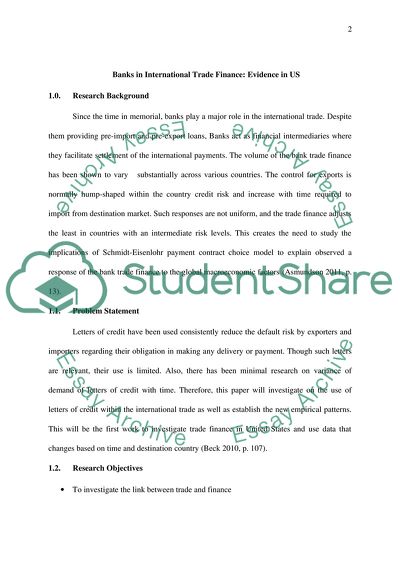 The Role of Banks in the International Trade in the USA