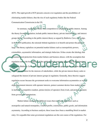 Whether Regulations Are Necessary