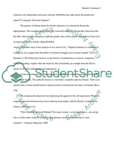 Answers for quiz questions