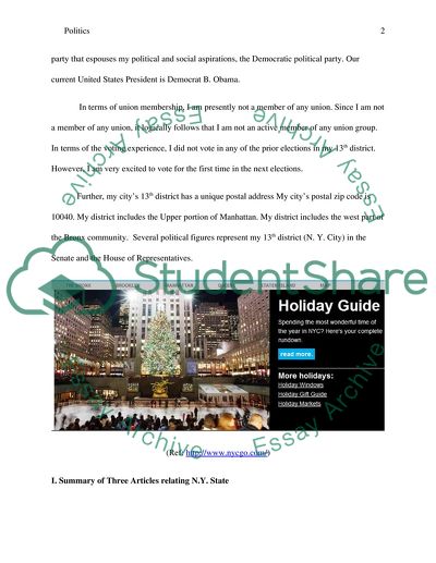 The Needs of the Constituents