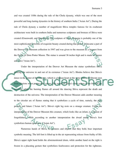 Art Museums: Shiva as Lord of the Dance