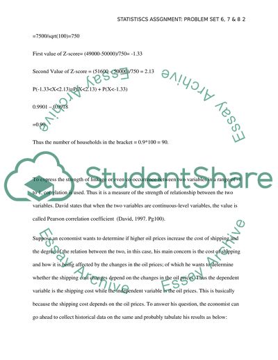 Problem Set 6, 7, and 8