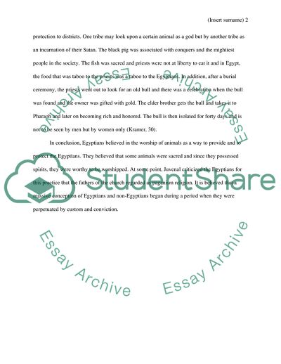 Traditional Egyptian Myths