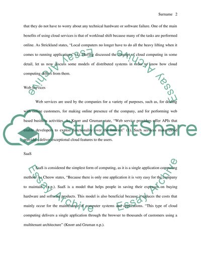 Cloud Computing Solutions: Deployment Models