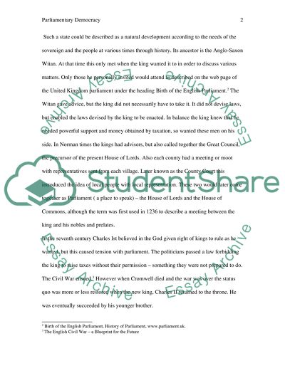 How Important Is Parliamentary Sovereignty in the United Kingdom
