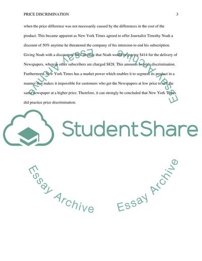 Chapter Ten: Special Pricing Pratices