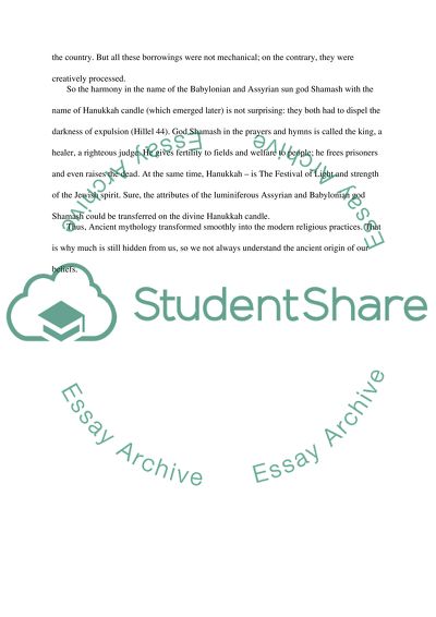 The Roots of Judaism