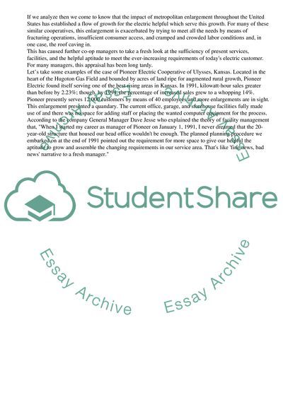 Details of Facilities Management