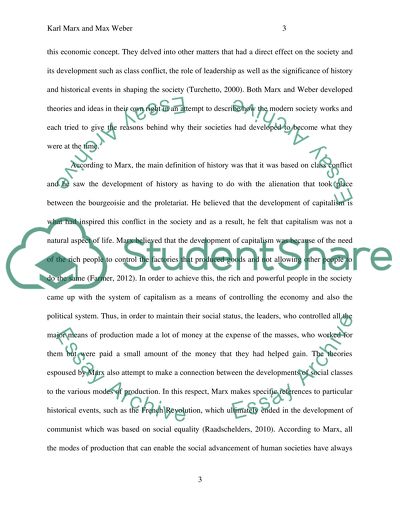 Karl Marx and Max Weber as an Influential Theorist in the Social Sciences