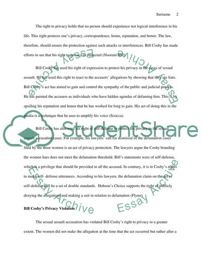 Bill Cosby Legal Allegations