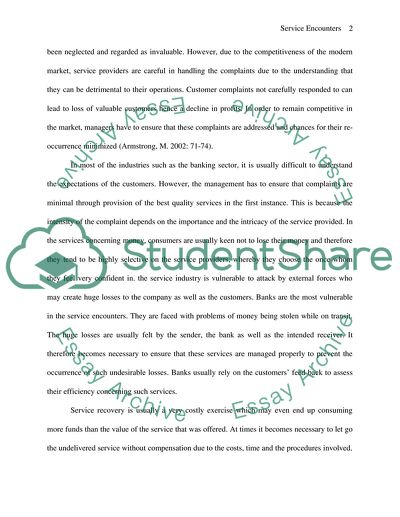 Why Is Correct Management of Service Encounters So Important