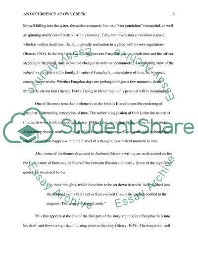 An Occurrence at Owl Creek