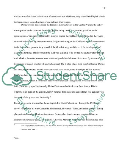 John Dunnes Delano: The Story of the California Grape Strike