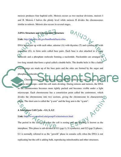 Mendelin and Cellular Genetics