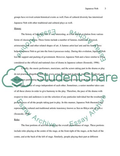 Japanese Noh - the Tradition Art Form of Drama in Japan